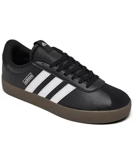 Мужские повседневные кроссовки VL Court 3.0 от Finish Line Adidas, черный 21600044 | black, white, gum