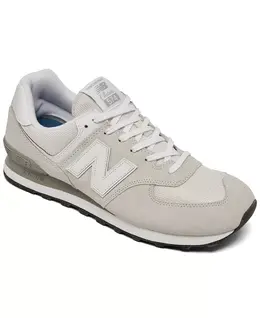 Мужские повседневные кроссовки 574 от Finish Line New Balance, серый 14872637 | nimbus cloud