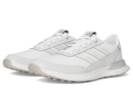 Кроссовки Adidas Golf S2G 25 Leather Spikeless Golf Shoes, цвет Footwear White/Footwear White/Silver Metallic 9989121 | footwear white/footwear white/silver metallic