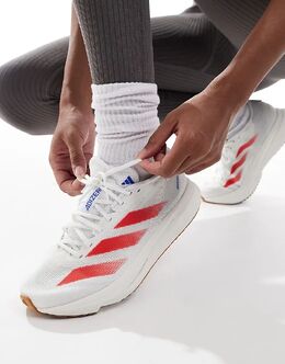 Кроссовки Adidas Running Adizero SL2 белого, розового и синего цвета Adidas performance 138341787 | white