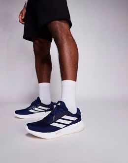 Кроссовки Adidas Running Supernova Ease темно-синего и серого цветов Adidas Performance 141937460 | dark blue/zero met./