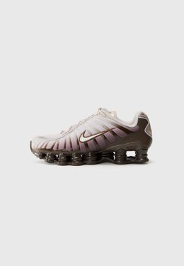 Кроссовки SHOX TL 1 Nike Sportswear, коричневый ni111a1lu-q12 | off noir/silver-coloured/platinum-coloured/violet