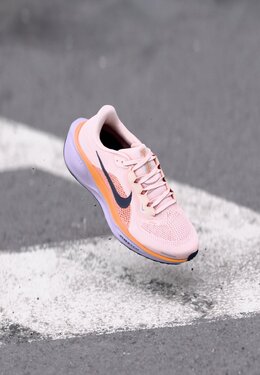 Кроссовки для бега AIR ZOOM PEGASUS 41 Nike Performance, розовый n1241a19s-j13 | atmosphere/obsidian-total orange