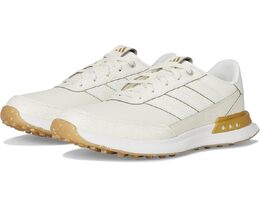 Кроссовки Adidas Golf S2G 25 Leather Spikeless Golf Shoes, цвет Off White/Gold Metallic/Gum 4 9989121 | off white/gold metallic/gum 4