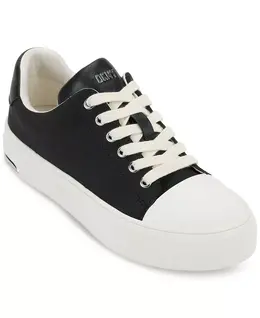 Женские кроссовки York на шнуровке с низким верхом Dkny, черный 15735956 | black/ eggnog