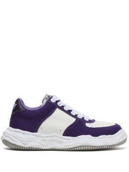 Maison Mihara Yasuhiro кроссовки Wayne в двух тонах, фиолетовый a10fw720purwht | фиолетовый