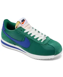Женские повседневные кроссовки Cortez от Finish Line Nike, зеленый 20747760 | green,royal