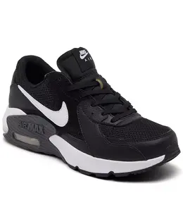 Женские повседневные кроссовки Air Max Excee от Finish Line Nike, черный 21399122 | black, white, dark gray
