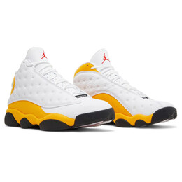 Кроссовки Nike Air Jordan 13 Retro Del Sol, белый/желтый 414571 167 | white