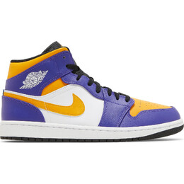 Кроссовки Nike Air Jordan 1 Mid, фиолетовый dq8426 517 | purple
