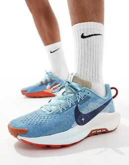 Кроссовки ReactX Pegasus Trail 5 светло-голубого цвета Nike Running 134240403 | lblue