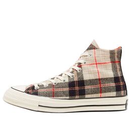 Кроссовки Converse Plaid Chuck 1970s 'Creamwhite Gray' 166496c