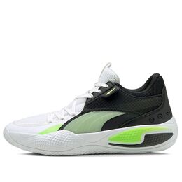Кроссовки Puma Court Rider I 'White Green Glare' 195634-07, белый 195634-07 | white green glare