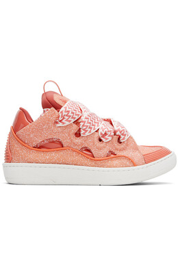Кроссовки Speckled Curb Lanvin, цвет litchi 251254m237010 | litchi
