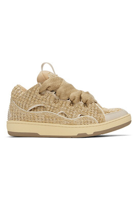 Рафиевые кеды Curb Lanvin, цвет natural 251254m237011 | natural