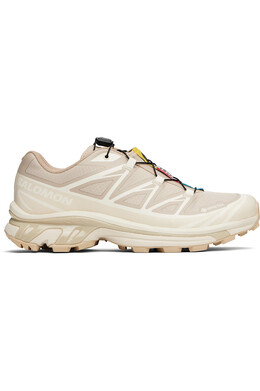 Кроссовки XT-6 с технологией Gore-Tex Salomon, мультиколор 251837m237033 | oxford tan/almond milk/safari