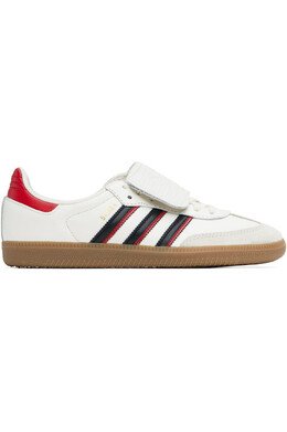 Кроссовки Samba с длинным язычком Adidas, мультиколор 251751m237067 | cloud white/core black/better scarlet