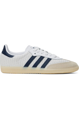 Сандалии и кроссовки Samba Adidas, мультиколор 251751m237063 | future white/night indigo/cream white