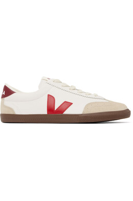 Кожаные кроссовки Volley Veja, мультиколор 251610m237027 | white/pekin/bark