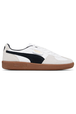 Кроссовки из кожи Palermo Puma, мультиколор 251010m237037 | puma white/vapor gray/gum
