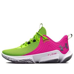 Кроссовки Under Armour Flow FUTR X 2 'Lime Surge Rebel Pink' 3026288-300, зеленый 3026288-300 | lime surge rebel pink