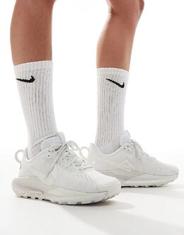 Кроссовки ReactX Pegasus Trail 5 белого цвета Nike Running 135762255 | white
