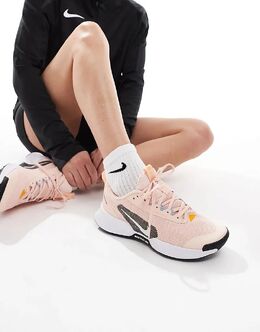 Кроссовки Juniper Trail 3 розового и белого цвета Nike Running 137318574 | pink