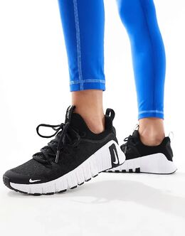 Кроссовки Metcon 6 в черно-белом исполнении Nike Training 138663285 | black