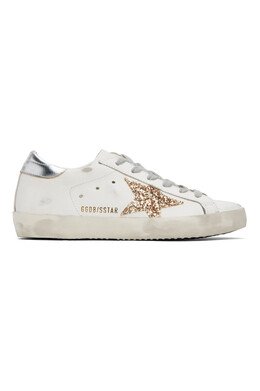 эксклюзивные белые кроссовки Super-Star от SSense Golden Goose, белый 241264f128001 | white