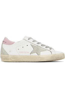 Кроссовки Super-Star Golden Goose, мультиколор 251264f128030 | white/ice/light pink