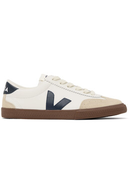 Кожаные кроссовки Volley Veja, мультиколор 251610f128001 | white/nautico/bark