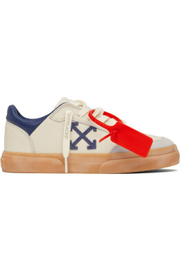 Вулканизированные винтажные кроссовки Off-White, мультиколор 251607f128000 | light blue/blue