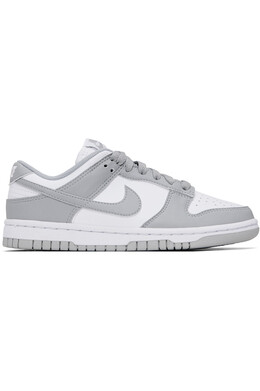 Кроссовки Dunk low next nature Nike, мультиколор 251011f128146 | white/light smoke grey