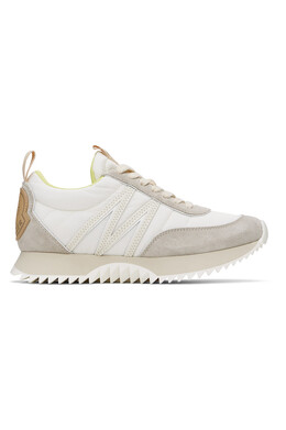 Быстрые кроссовки Pacey Moncler, мультиколор 242111f128004 | beige/white