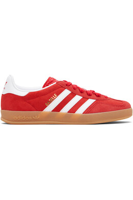 Газель кроссовки для зала Adidas, мультиколор 252751f128108 | better scarlet/cloud white/gum