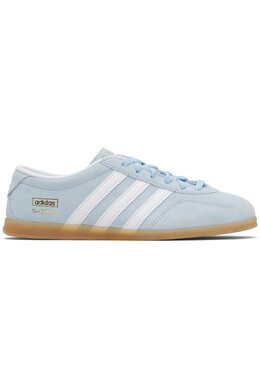 Кроссовки Gazelle lo pro Adidas, мультиколор 252751f128141 | clear sky/cloud white/gum