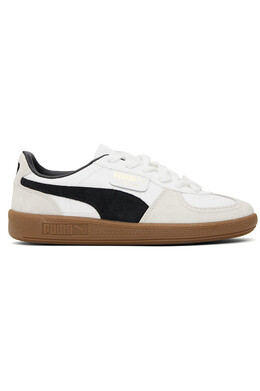 Кроссовки из кожи Palermo Puma, мультиколор 251010f128017 | puma white/vapor gray/gum