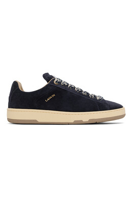 Замшевые кроссовки Curb Lite Lanvin, синий 242254f128043 | dark blue