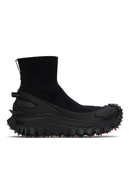 Кроссовки Trailgrip knit с высоким верхом Moncler, черный 242111f127000 | black