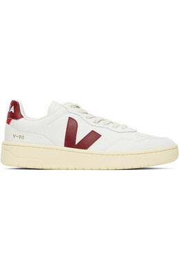 Кожаные кроссовки V-90 Veja, мультиколор 251610f128020 | white/marsala