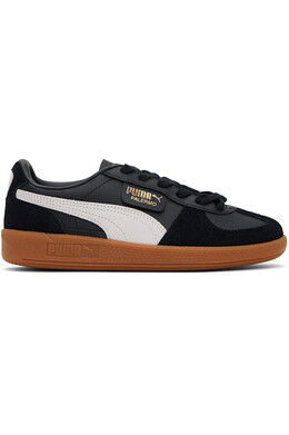 Кроссовки из кожи Palermo Puma, мультиколор 251010f128016 | puma black/feather gray/gum
