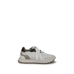 Brunello Cucinelli Leather Sneakers with shiny details - EU39/US9 br-mzgsg3028c7592-eu39/us9