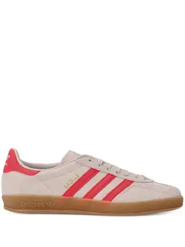 Adidas three-stripe leather low-top sneakers 31502821