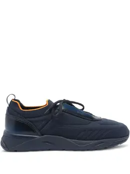 Santoni lace-up knitted sneakers 31499002