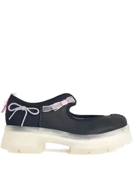 Кроссовки Arnum на платформе с бантом Ugg, черный 31589747 | черный