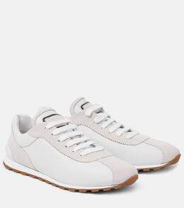 Кожаные кроссовки Brunello Cucinelli, белый p01014961 | bianco