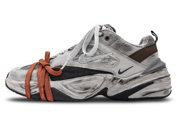Массивные кроссовки Nike M2K унисекс, Gray bv0074-001(team53-男女款超世界) | gray