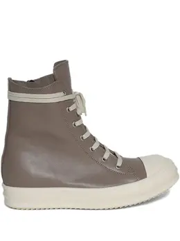 Высокие кеды на молнии Rick Owens, коричневый 27717944 | коричневый