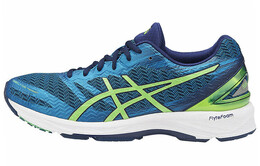 Кроссовки для бега Gel-DS Trainer 22 мужские с низким верхом, синие/желтые Asics t720n-4985