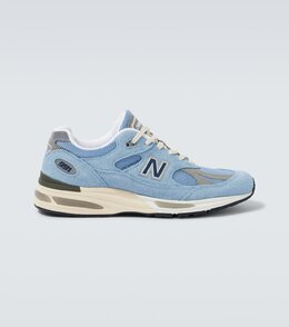 991v2 замшевые кроссовки New Balance, Celestial Blue p01012006 | celestial blue